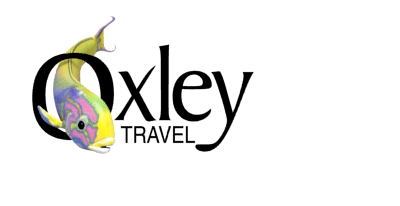 oxley travel animated fish logo